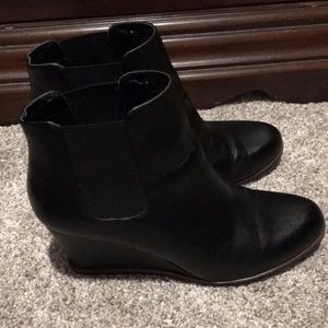Cute black booties